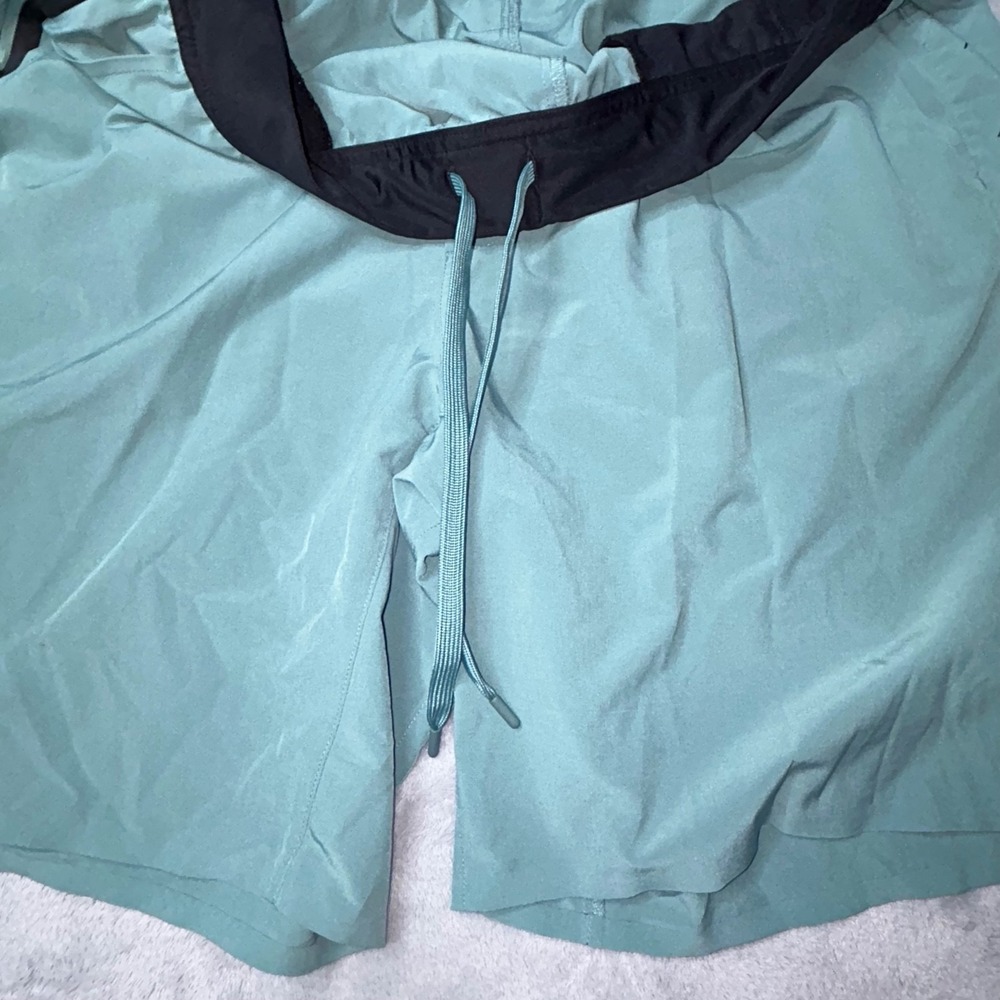 Ten Thousand Interval Short 8" Mens XXL Unlined Green Gym Training Running Stret - Picture 5 of 10